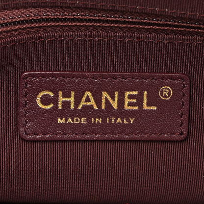 Chanel Lambskin Large Shopping Chain Tote Black 6 of 10