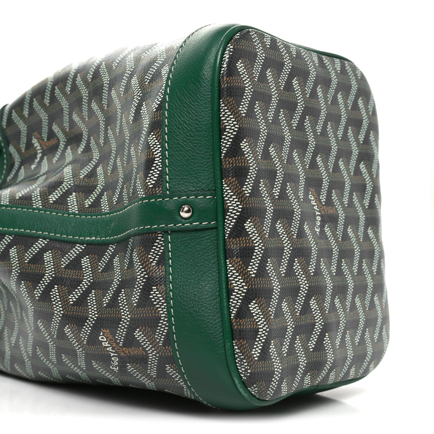 Goyard Goyardine Petit Flot Bucket Bag PM Green 9 of 10