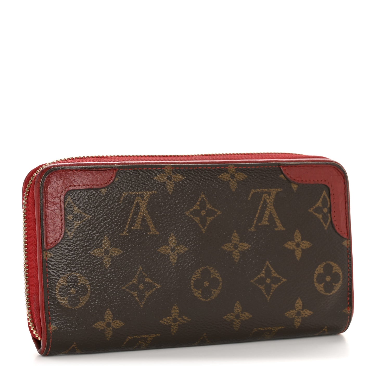 Monogram Retiro Zippy Wallet Cherry