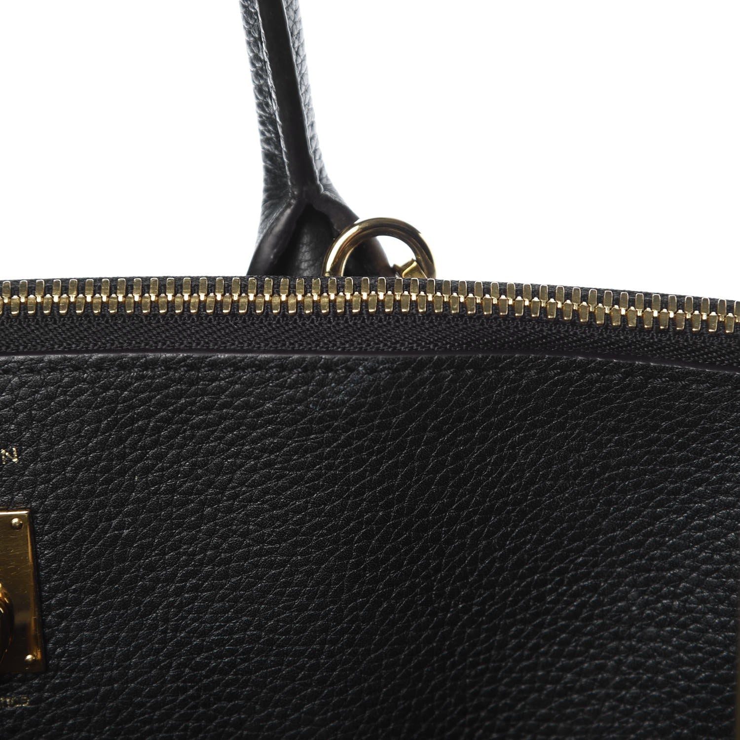 Louis Vuitton Calfskin City Steamer MM Kaki Black 7 of 14