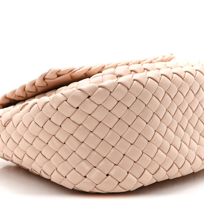 Bottega Veneta Nappa Intreccio Mini Cobble Shoulder Bag Lotus 9 of 10