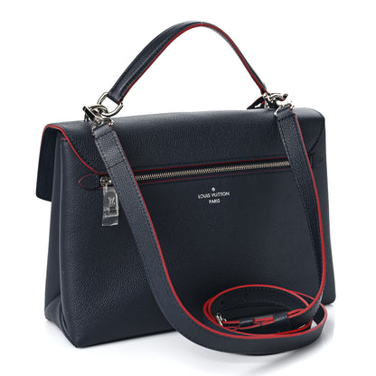 Louis Vuitton Soft Calfskin My Lockme Top Handle Marine Rouge 3 of 8