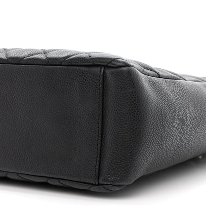 Chanel Caviar Quilted Petit Shopping Tote PST Black 10 of 10