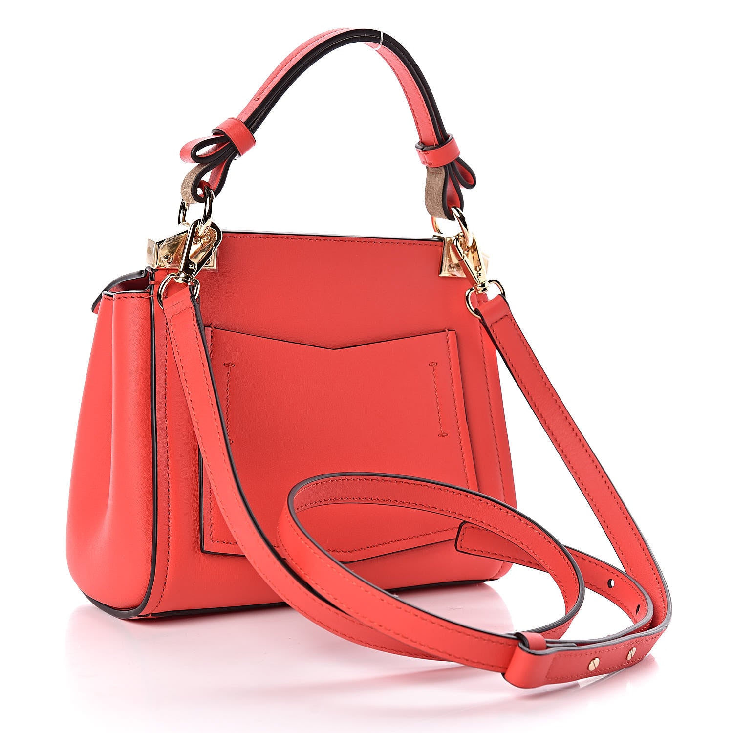 Givenchy Calfskin Mini Mystic Shoulder Bag Red 3 of 10
