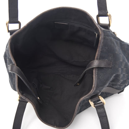 Gucci Monogram Medium Abbey Shoulder Bag Black 4 of 10