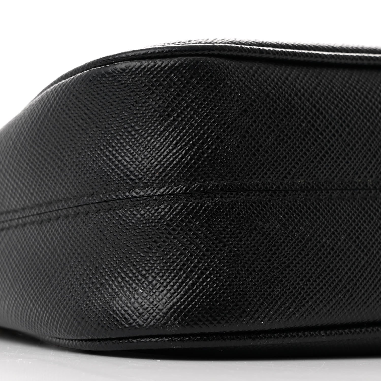 Prada Saffiano Lux Re-Edition 2005 Shoulder Bag Black 10 of 11