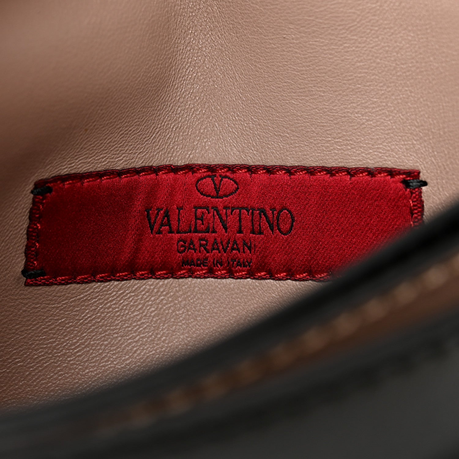 Valentino Garavani Nappa Rockstud Wristlet Clutch Black 6 of 7