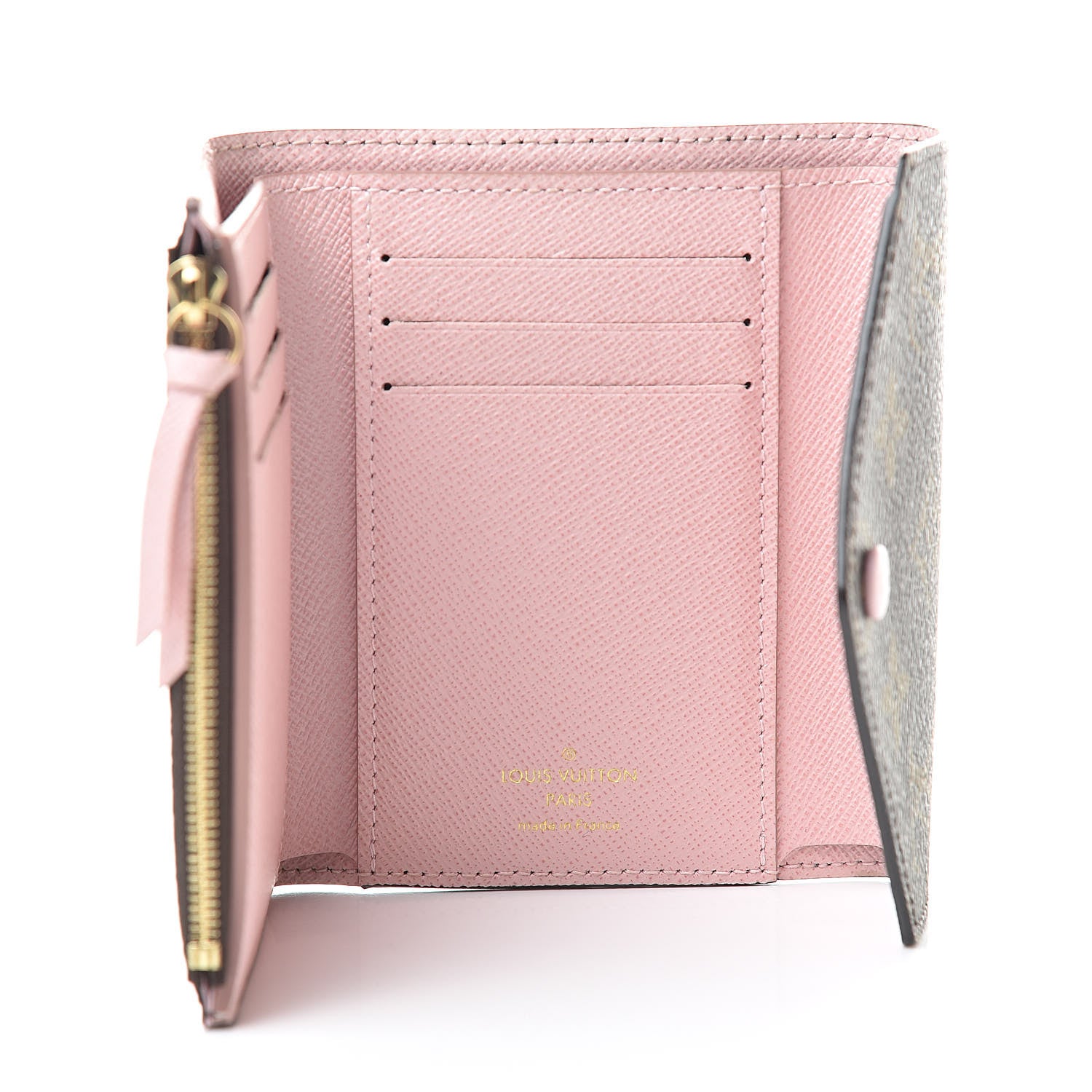 Louis Vuitton Monogram Victorine Wallet Rose Ballerine 5 of 7