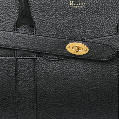 Mulberry Small Classic Grain Small Zipped Bayswater Black 8 of 15