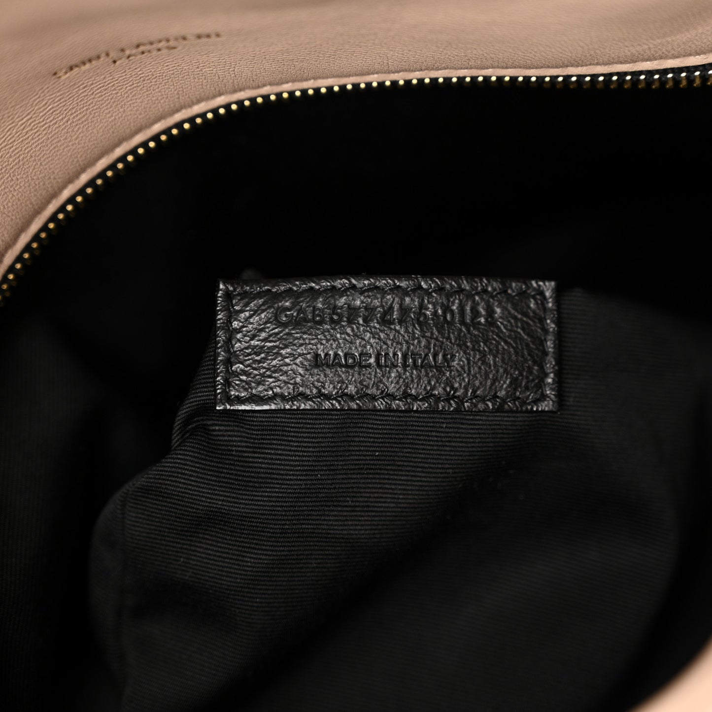 Lambskin Quilted Medium Loulou Puffer Monogram Chain Satchel Dark Beige