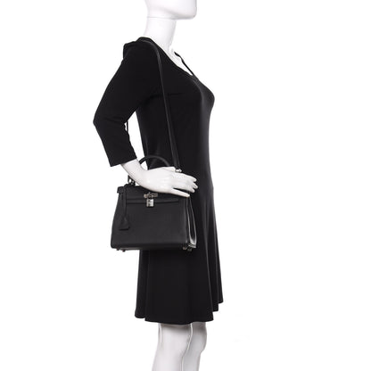 Hermes Togo Kelly Retourne 25 Black 2 of 11