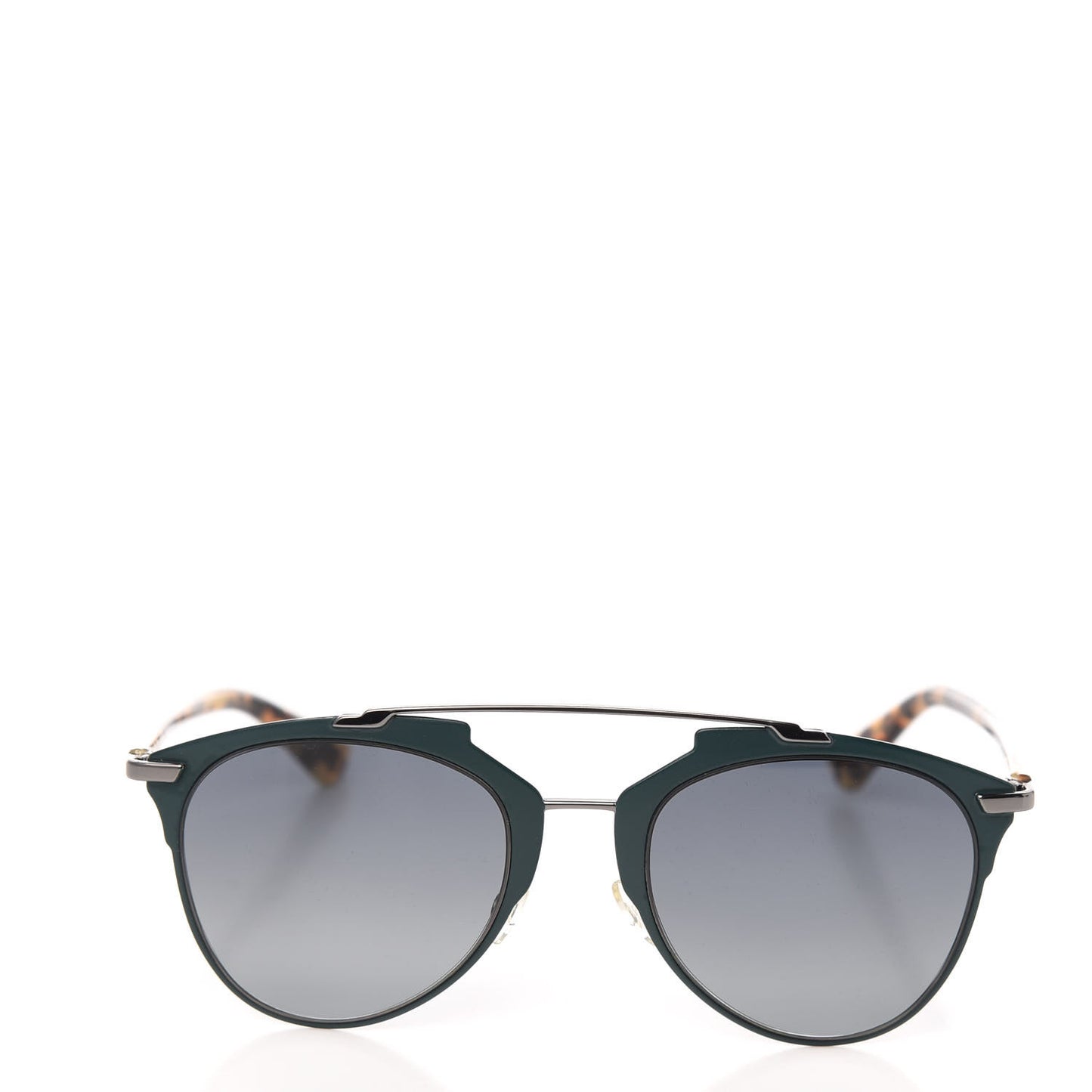 Reflected Sunglasses Teal Havana