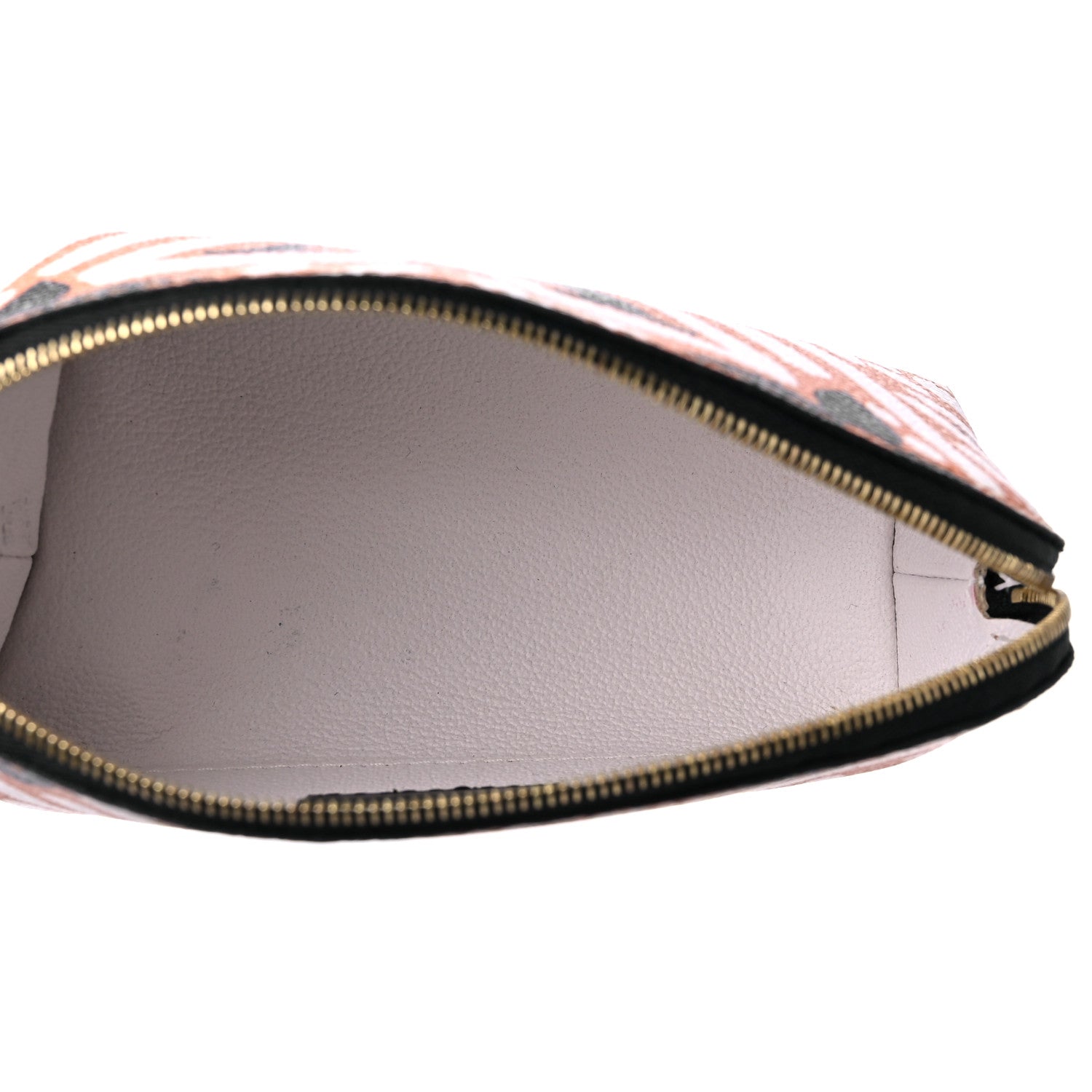 Louis Vuitton Monogram Giant Crafty Cosmetic Pouch Crème Caramel 6 of 10