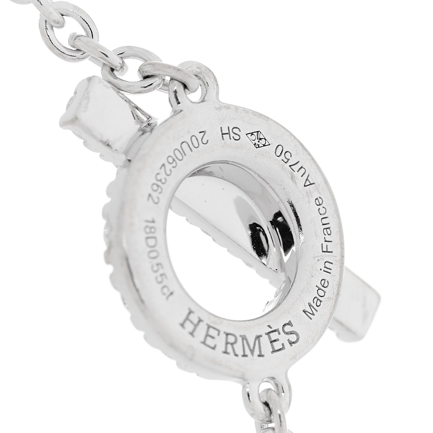 18K White Gold Diamond Finesse Bracelet SH