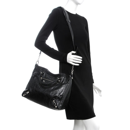 Balenciaga Agneau Giant 12 Silver Hardware Velo Black 3 of 8