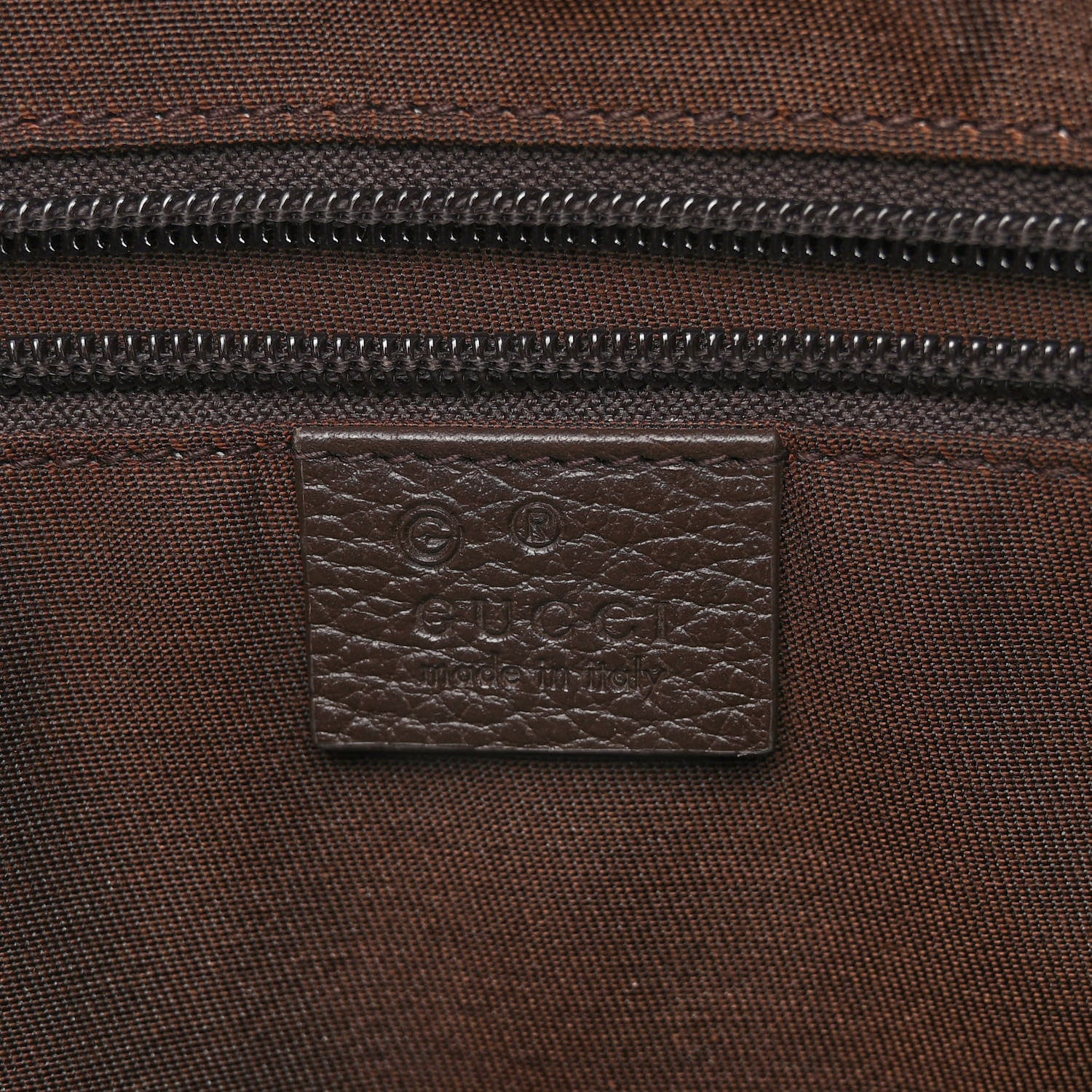 Gucci Monogram Messenger Bag Dark Brown 5 of 9