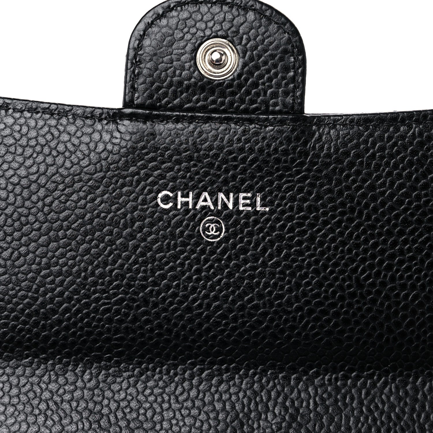 Chanel Caviar Quilted Large Flap Wallet Black 6 of 12