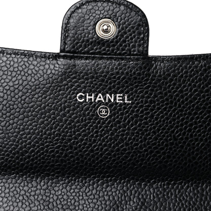 Chanel Caviar Quilted Large Flap Wallet Black 6 of 12
