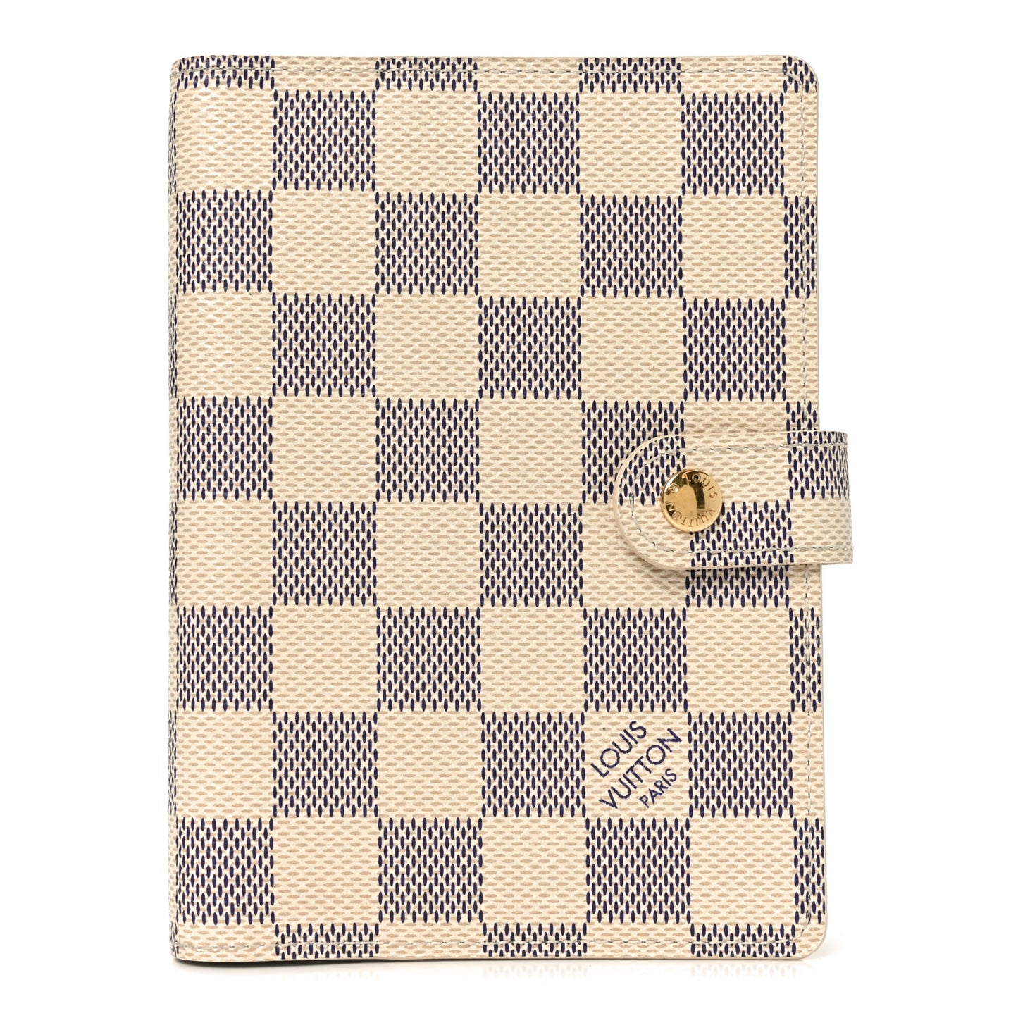 Damier Azur Small Ring Agenda Cover