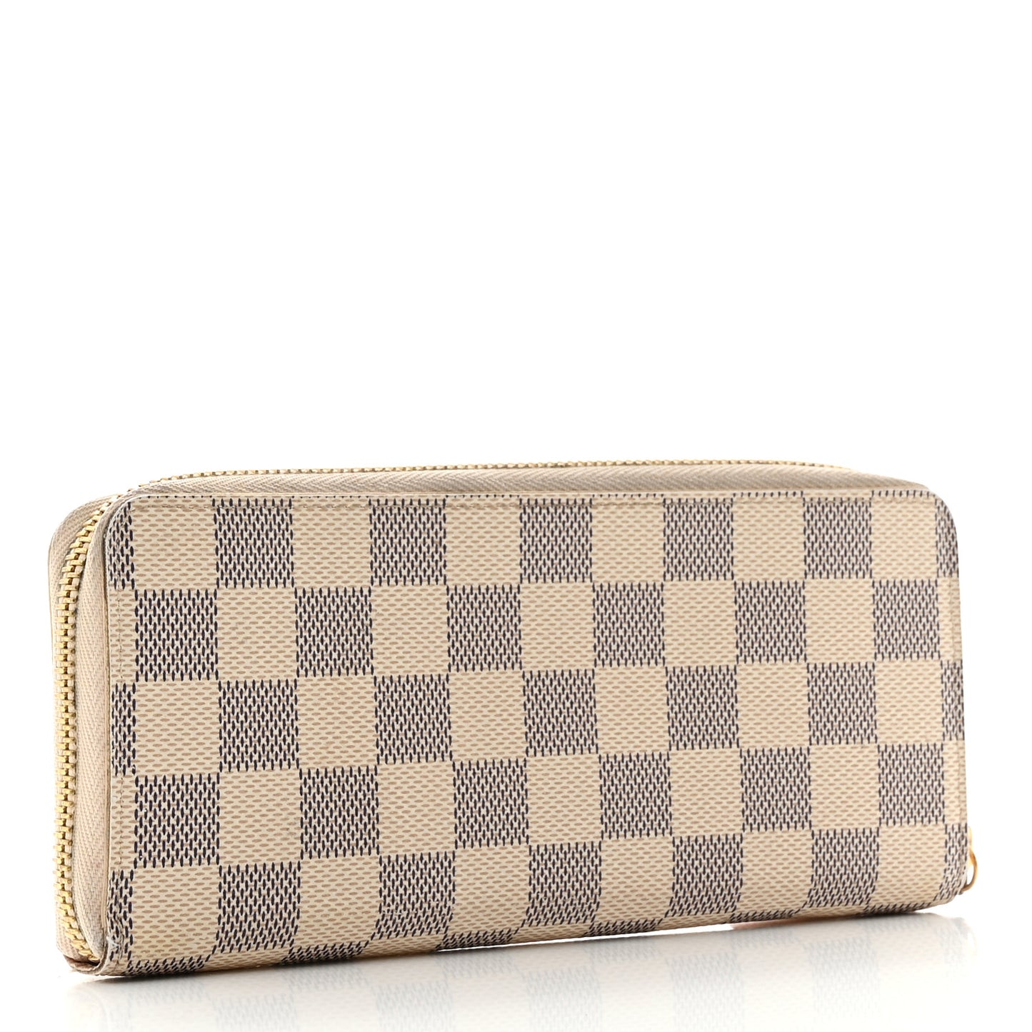 Damier Azur Clemence Wallet Rose Ballerine