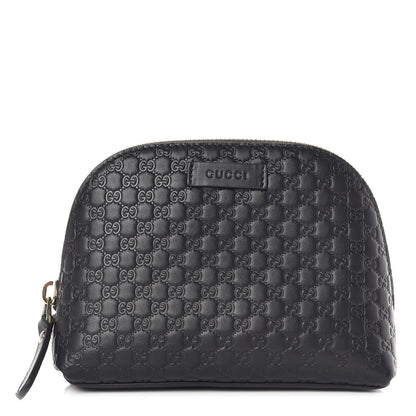 Gucci Microguccissima GG Cosmetic Case Black 1 of 10