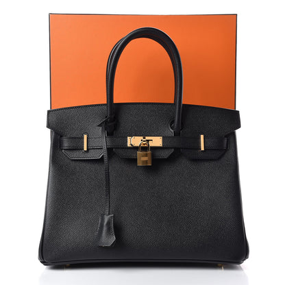 Hermes Epsom Birkin 30 Black 35 of 35