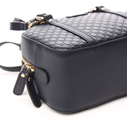 Gucci Soft Microguccissima Small Crossbody Bag Blue 7 of 9