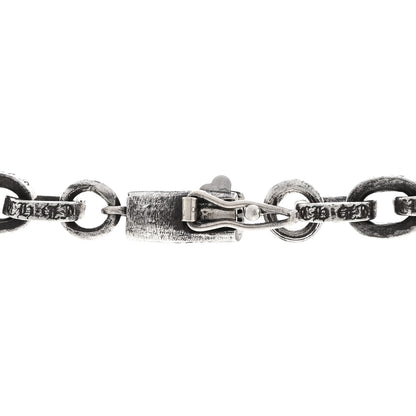 Chrome Hearts Sterling Silver Paper Chain Necklace 4 of 5