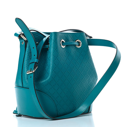 Gucci Hilary Lux Bright Diamante Small Bucket Bag Deep Cobalt 3 of 18