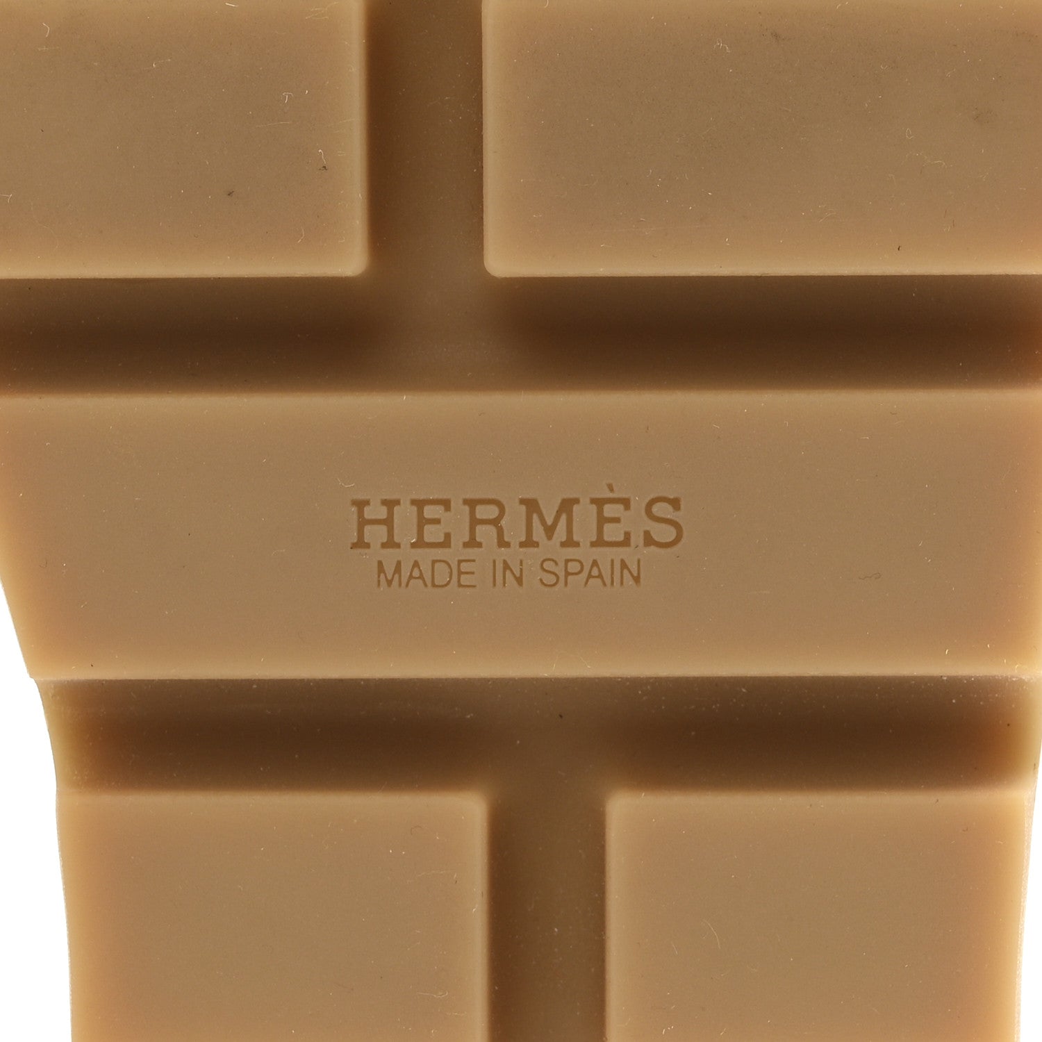 Hermes Calfskin Cork Eze 30 Sandals 39 White 8 of 10