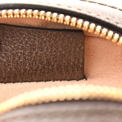 Gucci GG Supreme Monogram Web Mini Ophidia Round Shoulder Bag Brown 7 of 12
