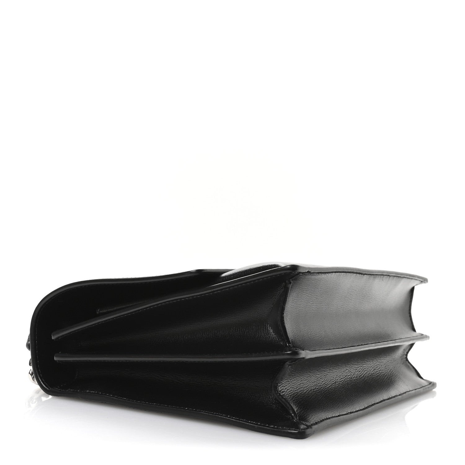 Saint Laurent Calfskin Large Monogram Sunset Black 4 of 12