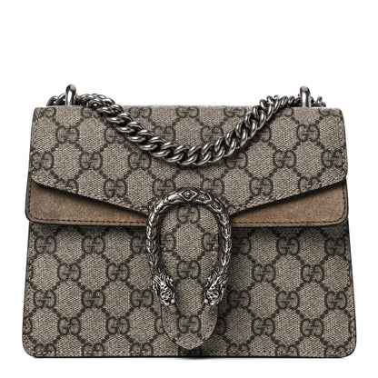 Gucci GG Supreme Monogram Mini Dionysus Shoulder Bag Taupe 2 of 10