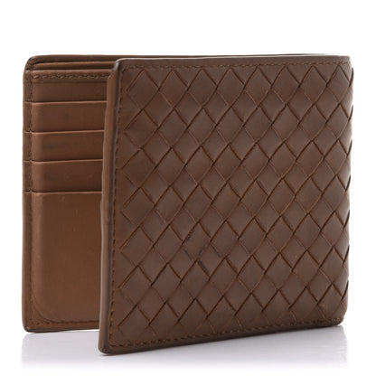 Bottega Veneta Nappa Intrecciato Bi-Fold Wallet Noce 3 of 18