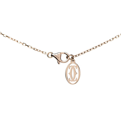 Cartier 18K Pink Gold Diamond SM D'Amour Pendant Necklace 5 of 6
