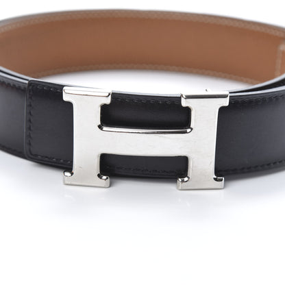 Hermes Box Togo 32mm H Belt 100 Black Gold 9 of 10