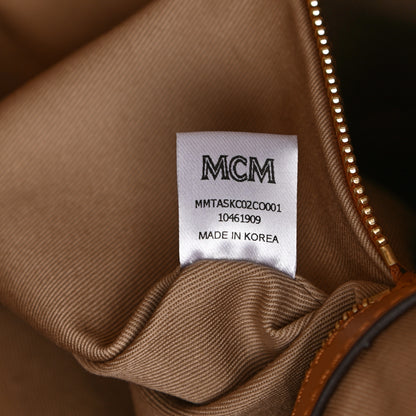 MCM Visetos Medium Klassik Tote Cognac 8 of 11