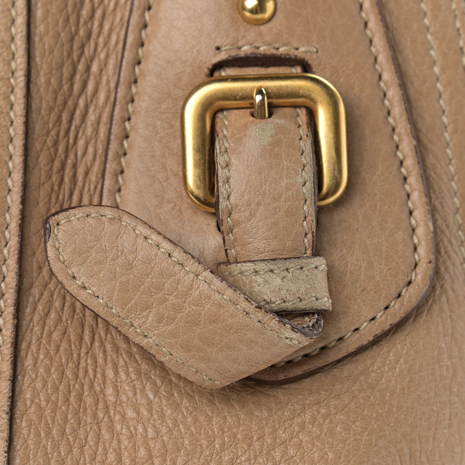 Prada Cervo Antik Shoulder Bag Naturale 17 of 26