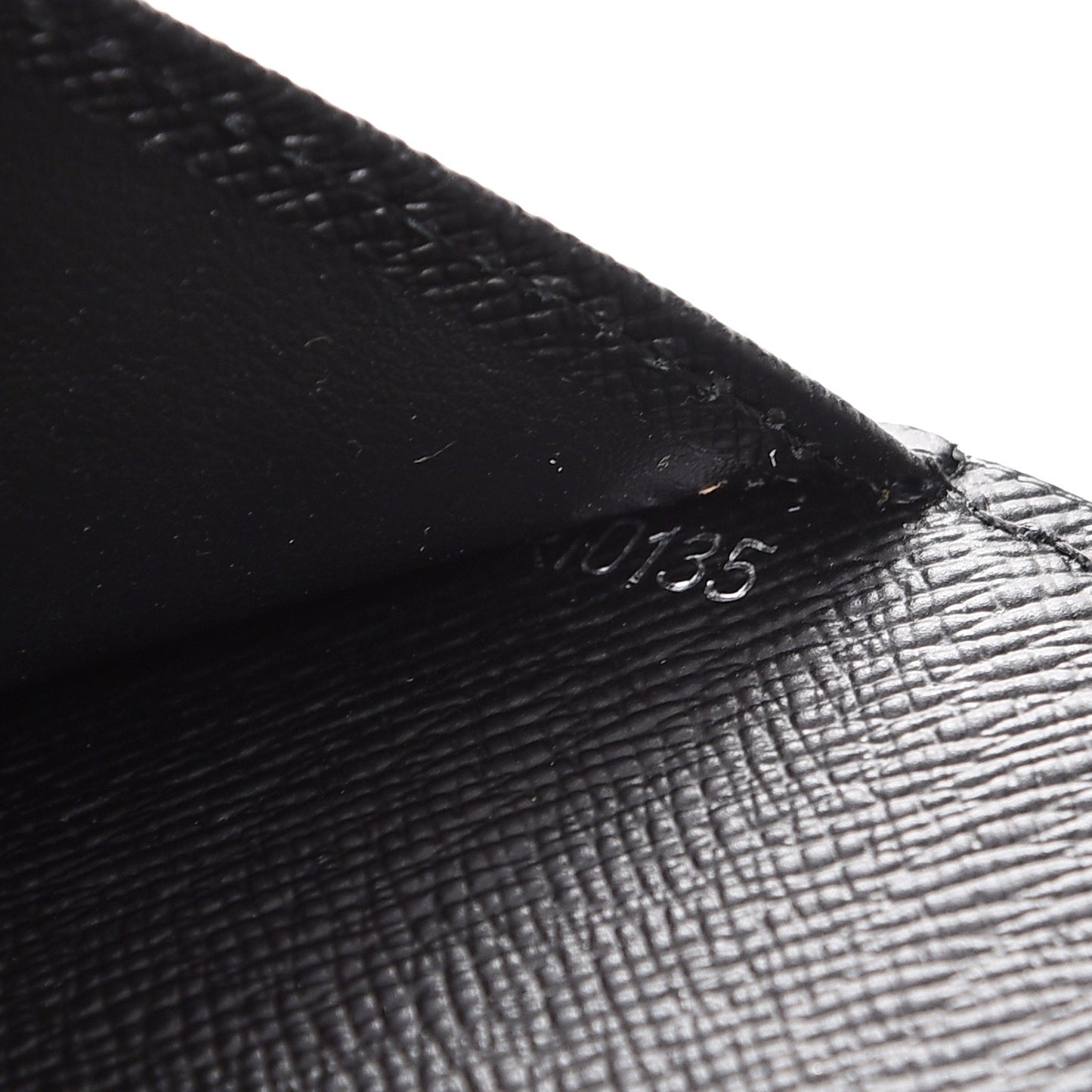 Epi Medium Ring Agenda Cover Black