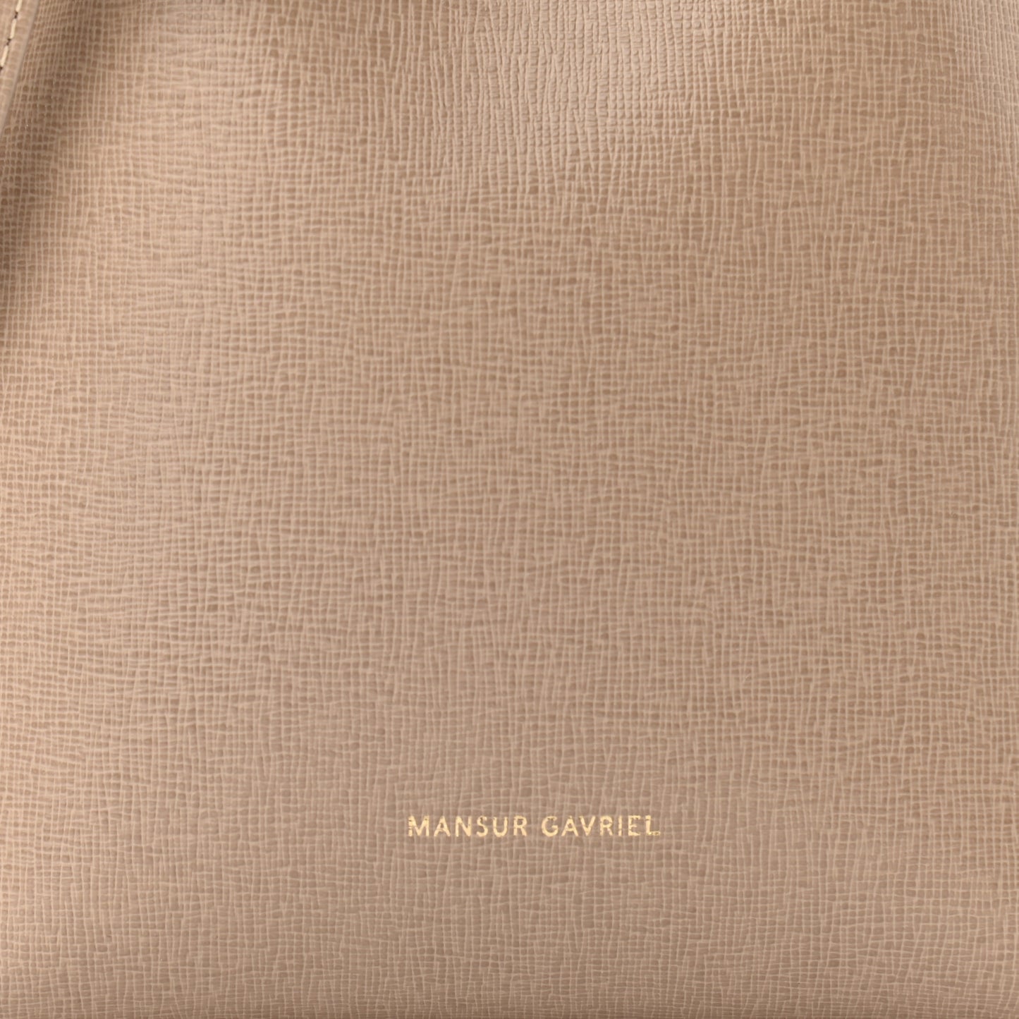 Saffiano Mini Bucket Bag Elefante
