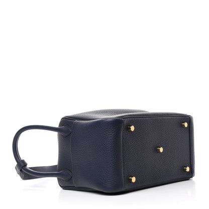 Hermes Taurillon Clemence Lindy 26 Bleu Nuit 4 of 11