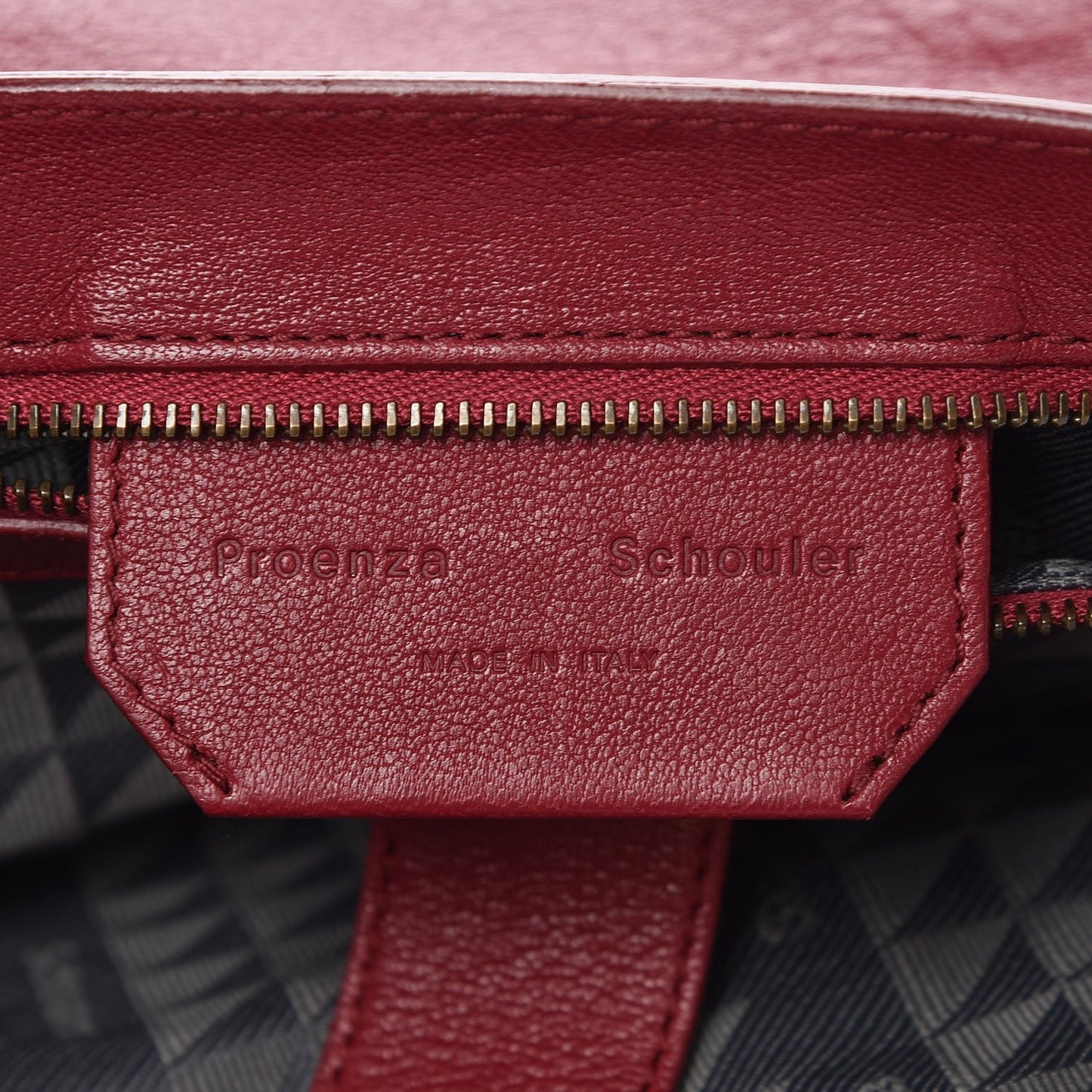 Lambskin Medium PS1 Satchel Chianti