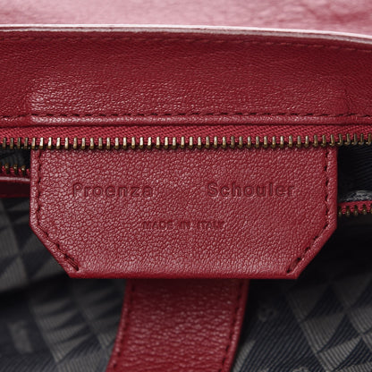 Proenza Schouler Lambskin Medium PS1 Satchel Chianti 7 of 9