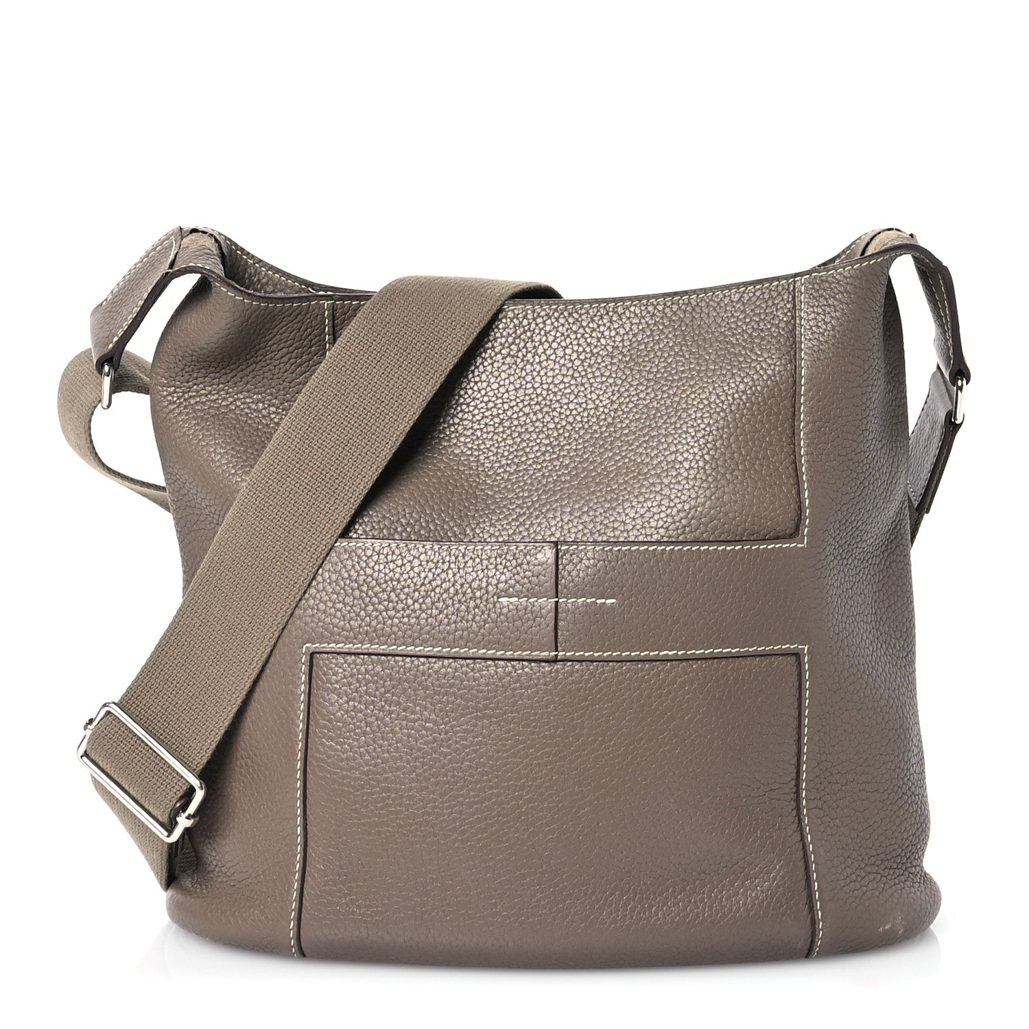 Hermes Taurillon Clemence Sac Good News PM Etoupe 1 of 12