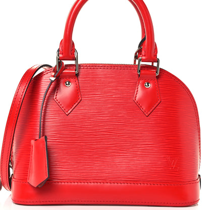 Louis Vuitton Epi Alma BB Coquelicot 11 of 14