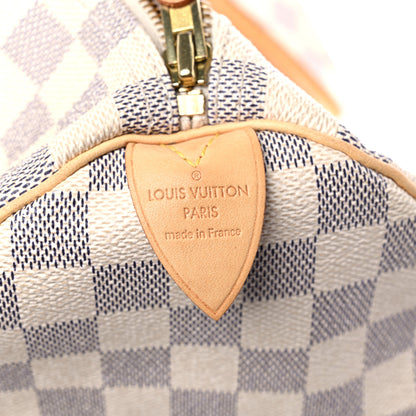 Louis Vuitton Damier Azur Speedy 30 6 of 21