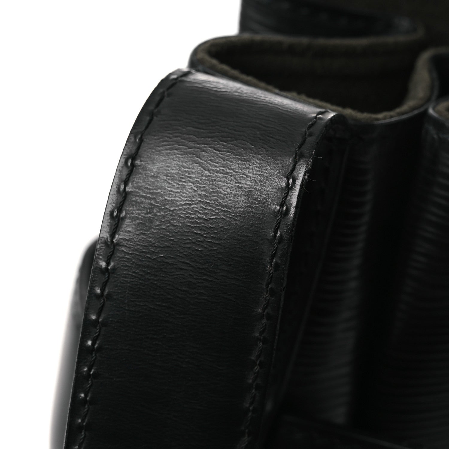 Louis Vuitton Epi Sac D'epaule Black 10 of 12