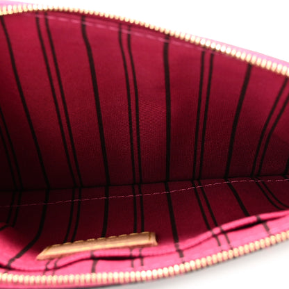 Louis Vuitton Monogram Neverfull MM GM Pochette Pivoine 5 of 7