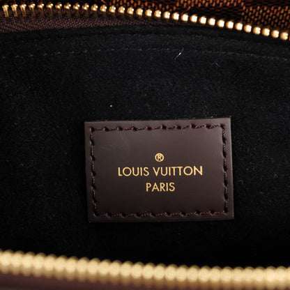 Louis Vuitton Cuir Taurillon Damier Ebene Normandy Black 6 of 8