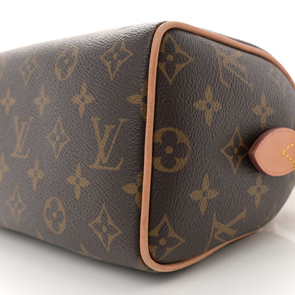 Louis Vuitton Monogram Speedy Bandouliere 20 Black 9 of 12